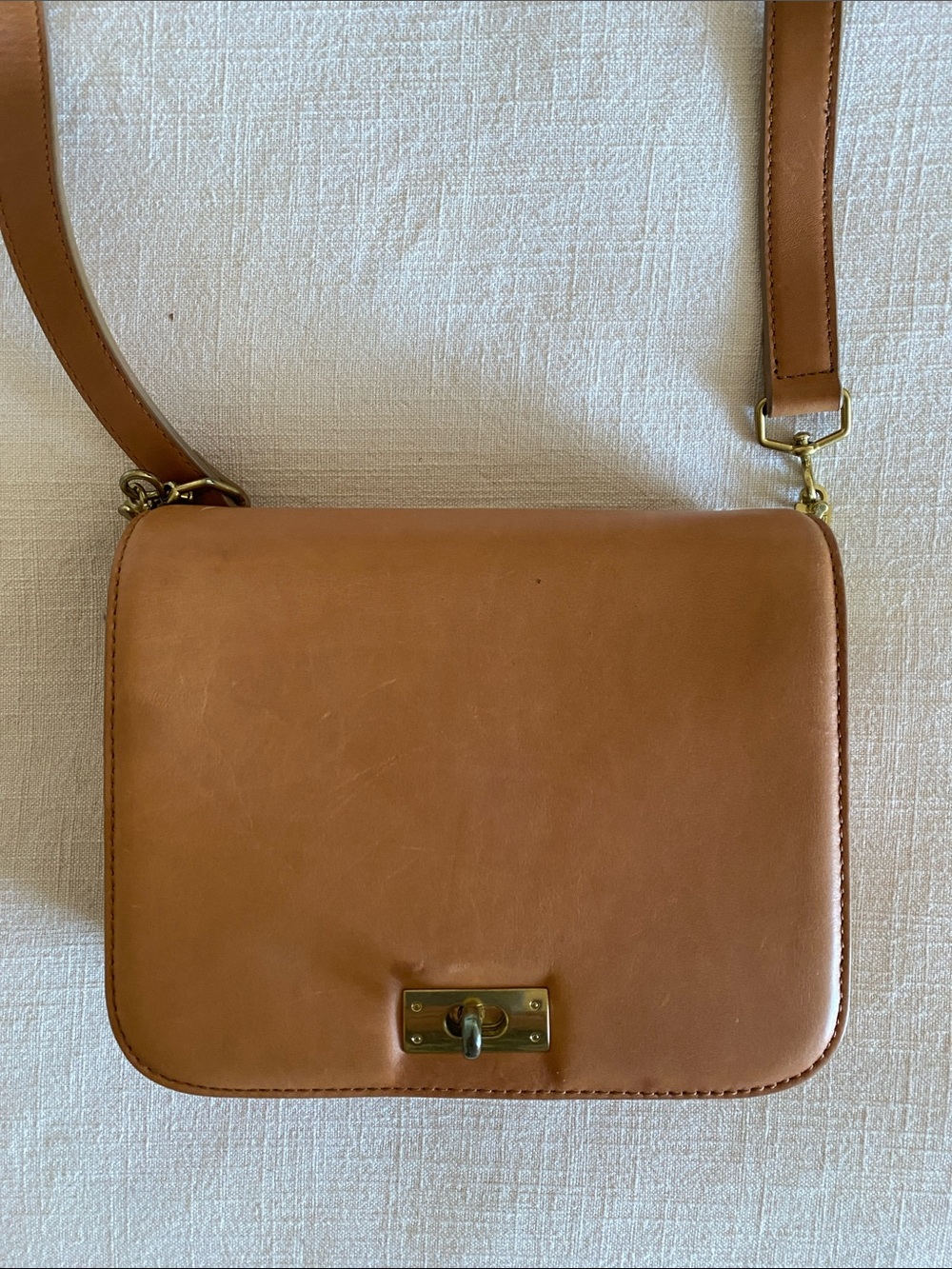 Vintage 90’s Leather J Crew Bag